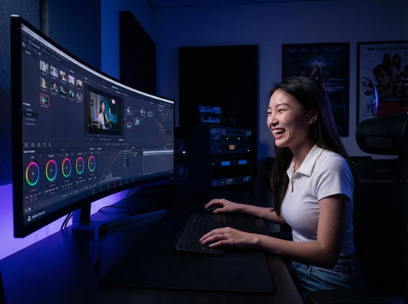 玩物社区精选传媒后期调色传媒演示